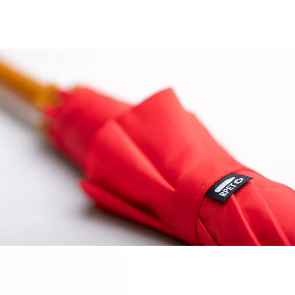 Resperit red  RPET umbrella 