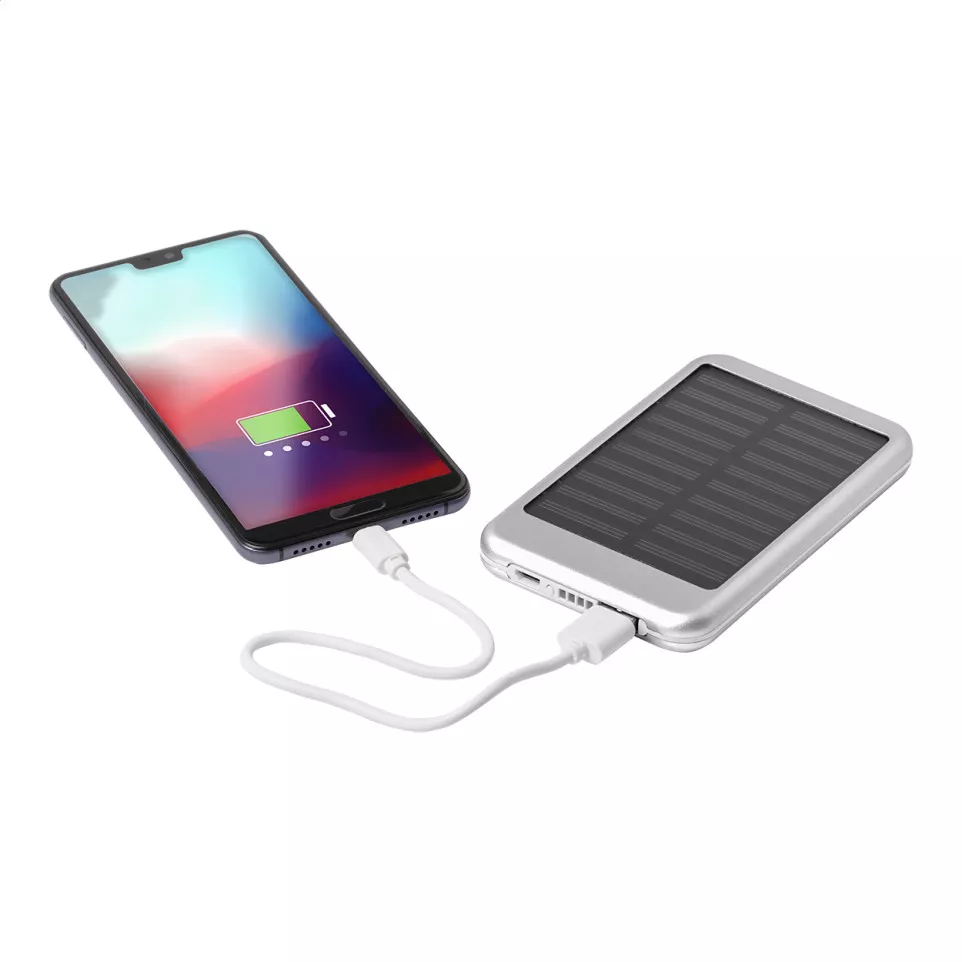 SunFour silver  power bank 