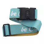 Terminal II white  custom luggage belt 