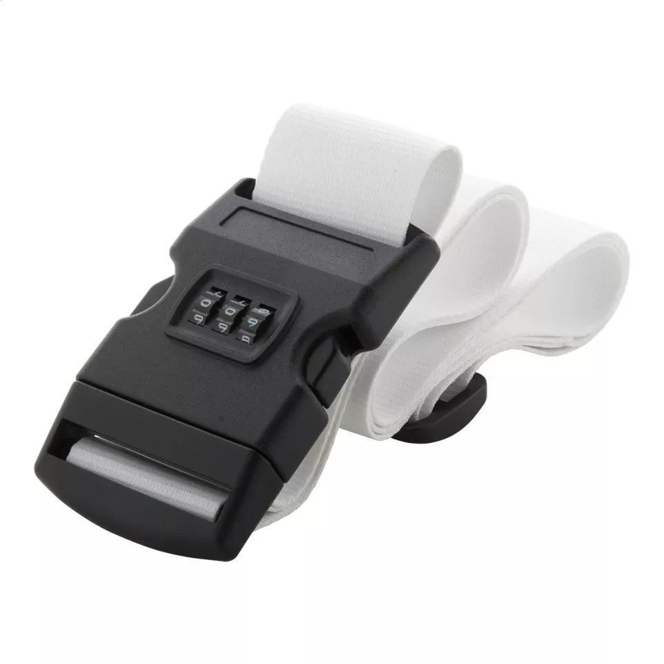Terminal II blanc  sangle de valise 