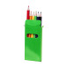 Lionni green  6 pc pencil set 