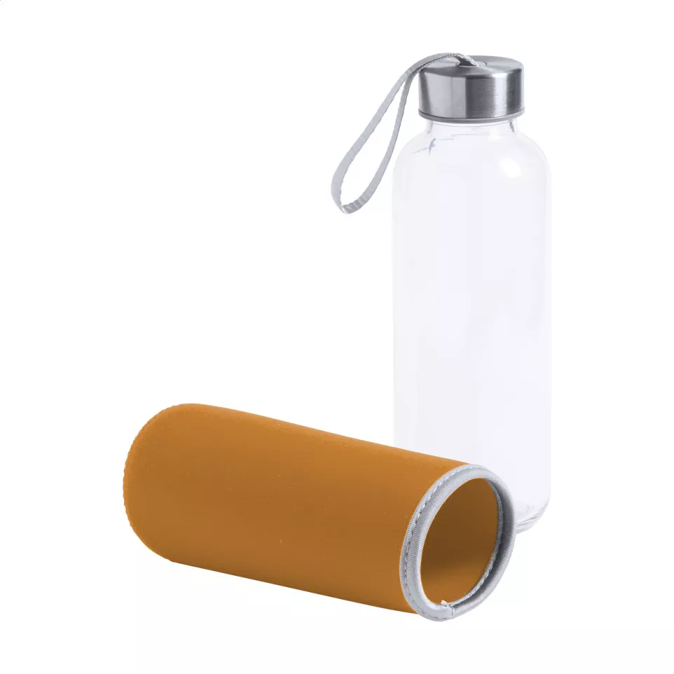 Ganga orange  Bouteille en verre 