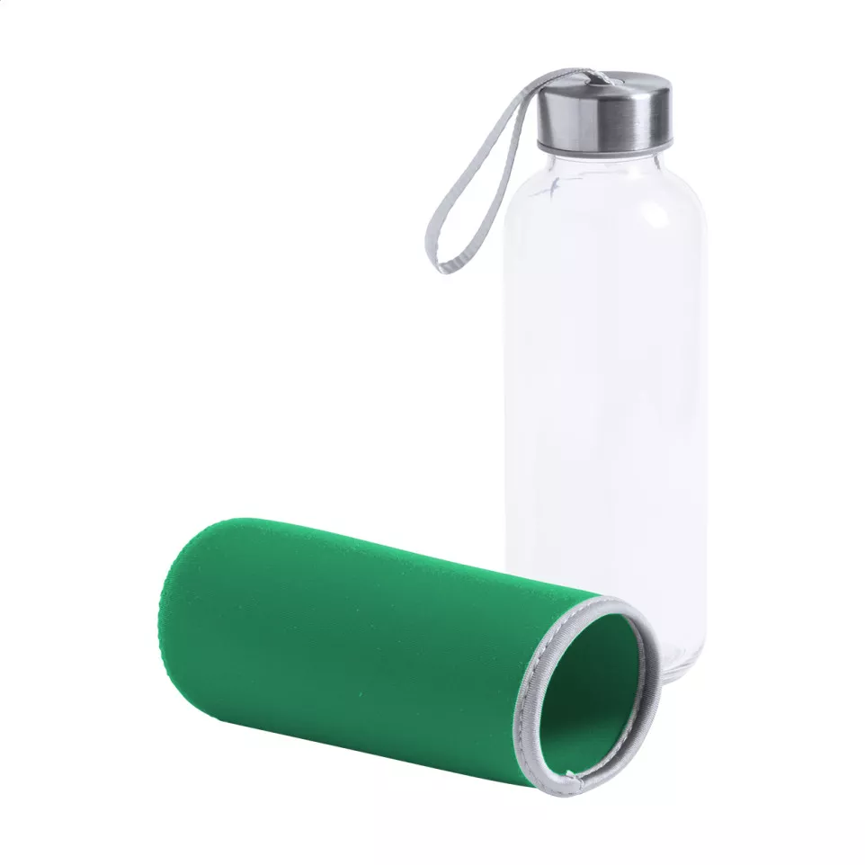 Ganga vert  Bouteille en verre 