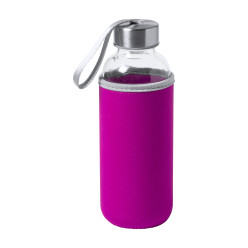 Ganga fuchsia  Bouteille en verre 