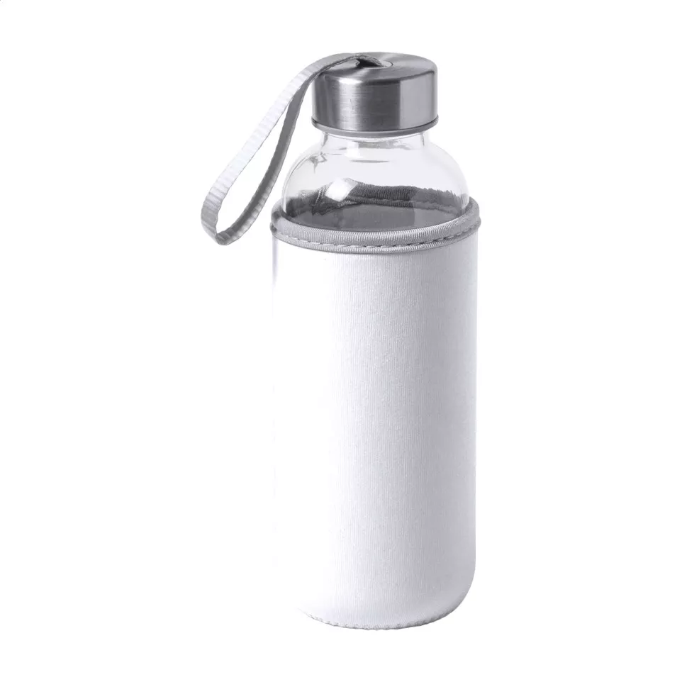 Ganga wit  glazen fles 