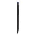 Pearly blauw zwart balpen 