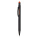 Pearly orange noir stylo à bille 