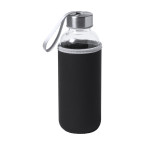 Ganga black  glass bottle 
