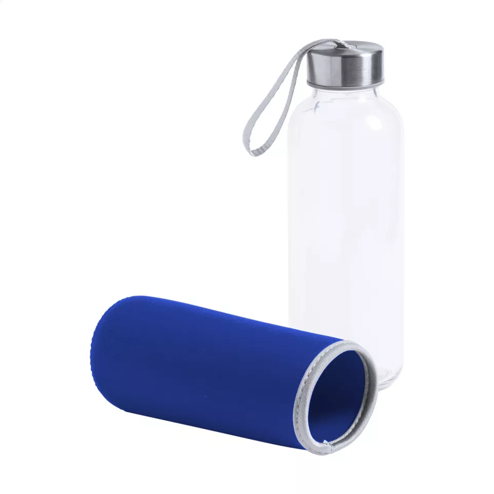 Ganga bleu  Bouteille en verre 