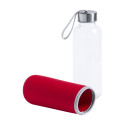 Ganga rood  glazen fles 