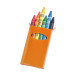 Sorell oranje  6 krijtjes set 
