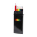 Lionni black  6 pc pencil set 