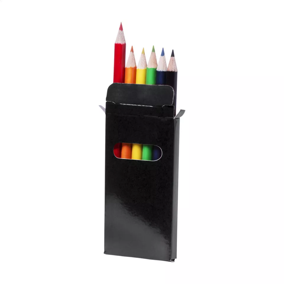 Lionni noir  set de 6 crayons 