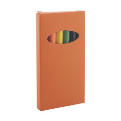 Lionni orange  6 pc pencil set 
