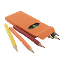 Lionni orange  6 pc pencil set 