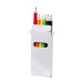 Lionni blanc  set de 6 crayons 