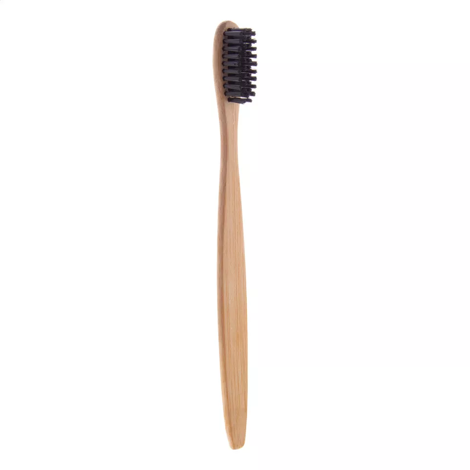 Boohoo black natural bamboo toothbrush 