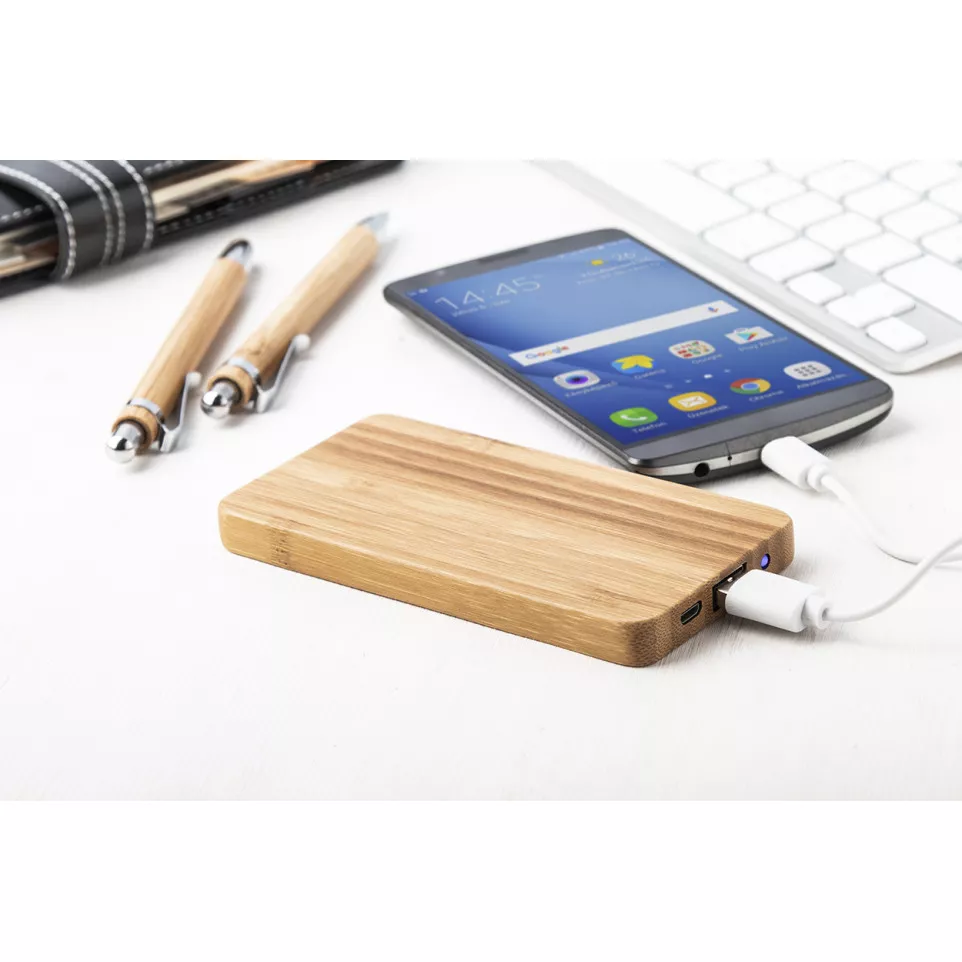 Bamboost natural  power bank 