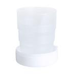 Medicup white  foldable cup 