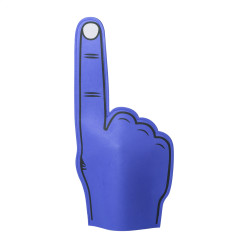 Fanly blue  cheering hand 
