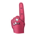 Fanly red  cheering hand 