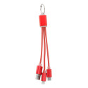 Scolt rood  USB-oplaadkabel 