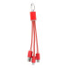 Scolt rouge  câble chargeur USB 