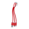 Scolt rood  USB-oplaadkabel 