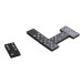 Blamino black natural dominoes 
