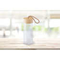 Lobamba transparent natural glass bottle 