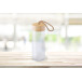 Lobamba transparent natural glass bottle 