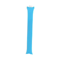 Stixy licht blauw  opblaasbare klapper 2 stuks 