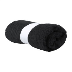 Athletic black  towel 
