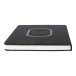 Juglans zwart  draadloze oplader notebook 