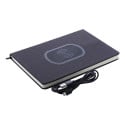 Juglans zwart  draadloze oplader notebook 