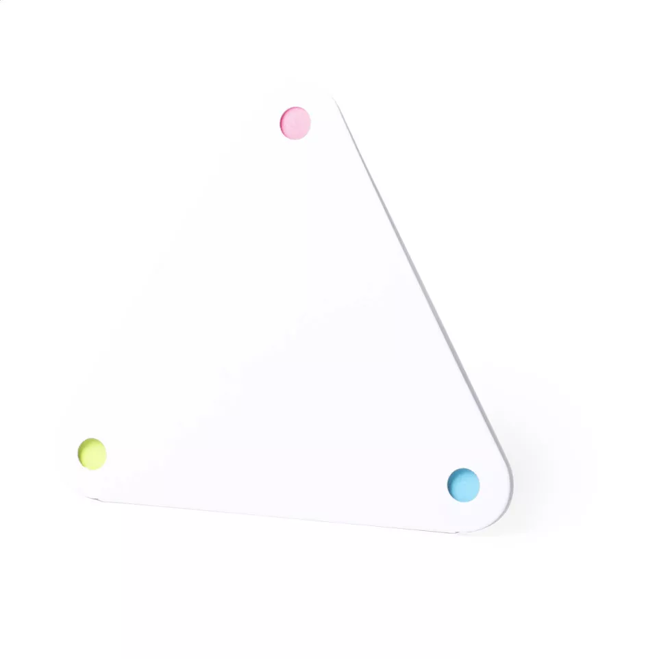 Trinot white  sticky notepad 