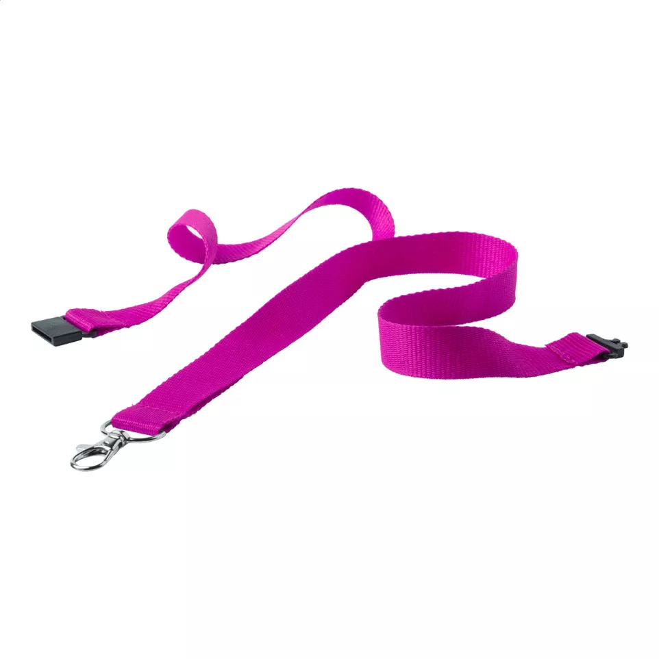 Savent fuchsia  lanyard 
