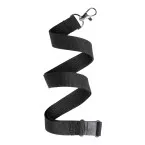 Savent zwart  lanyard 