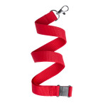 Savent red  lanyard 