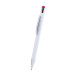 Wirly red white touch ballpoint pen 