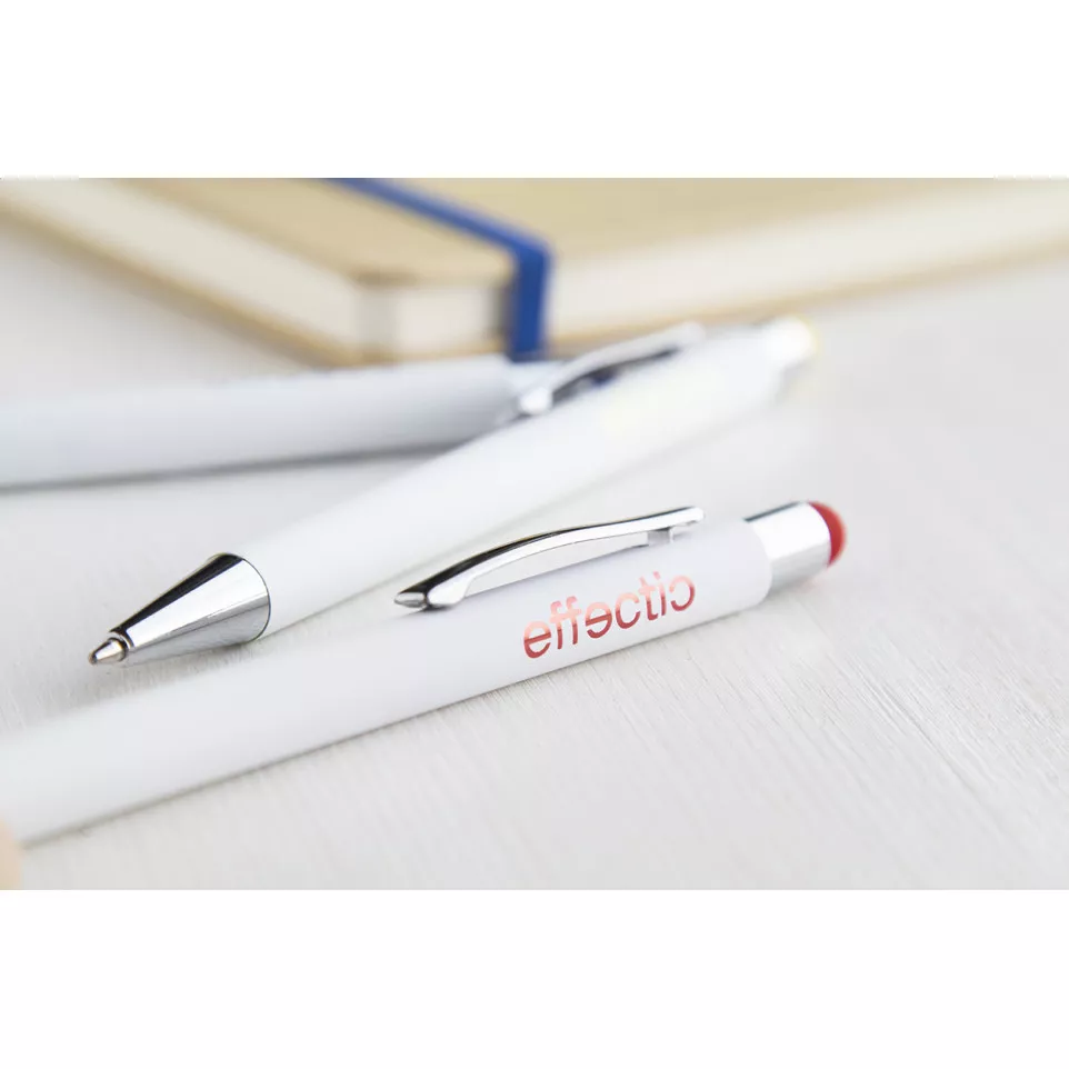 Wirly rouge blanc stylo à bille 