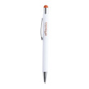 Wirly orange blanc stylo à bille 