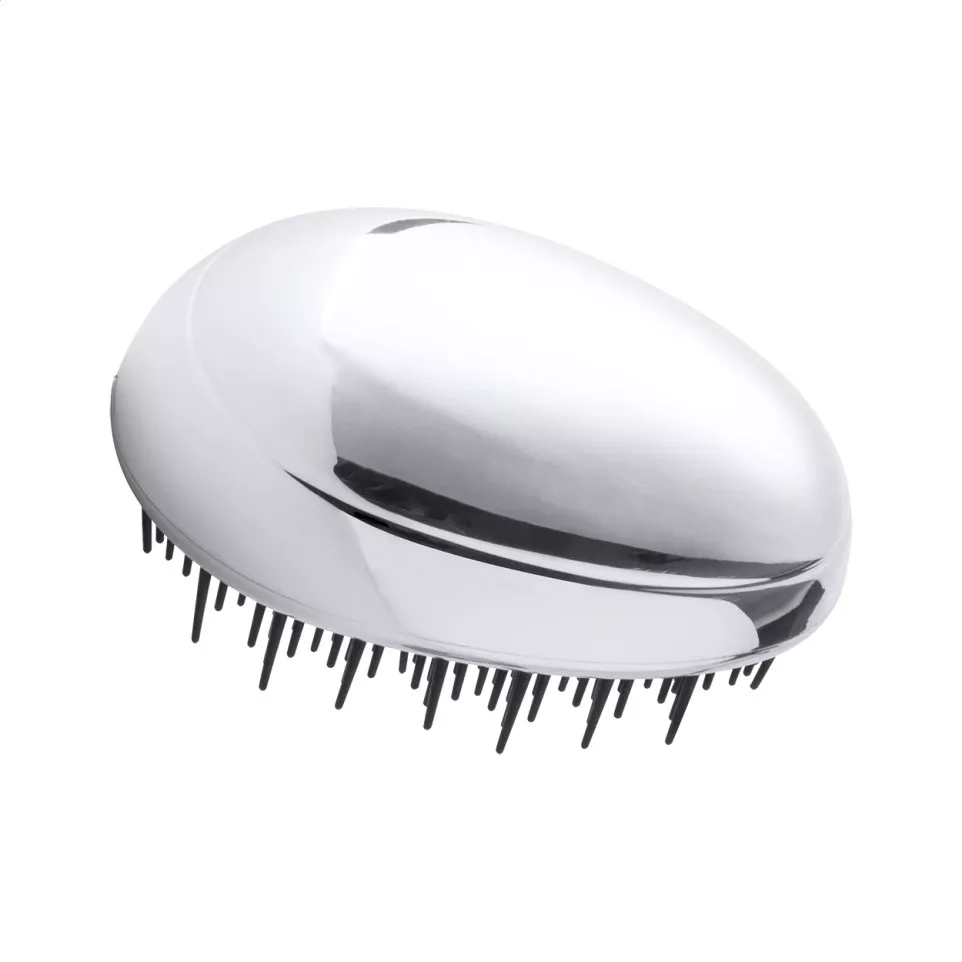 Mellux argenté  brosse à cheveux 