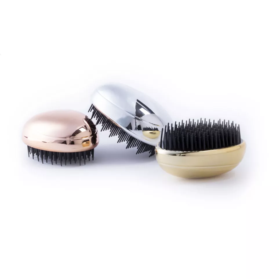 Mellux argenté  brosse à cheveux 