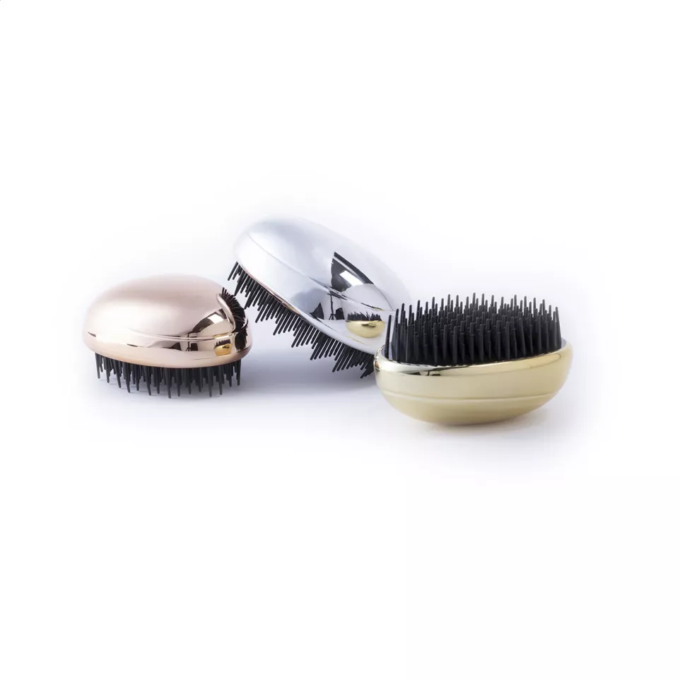 Mellux argenté  brosse à cheveux 