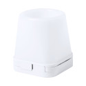 Lumeo white  pen holder with USB hub 