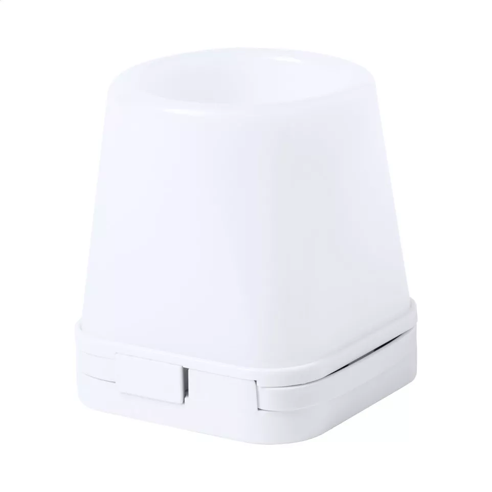 Lumeo white  pen holder with USB hub 