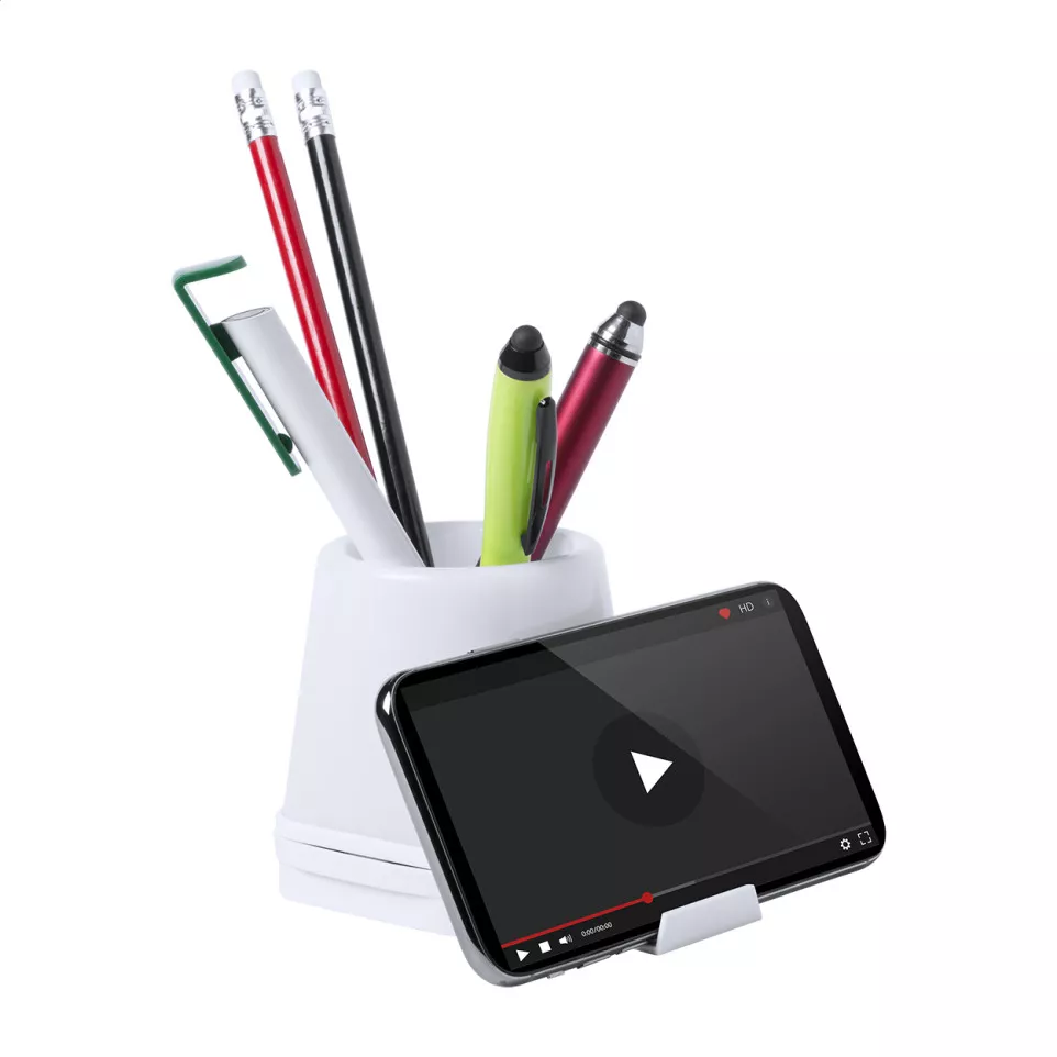 Lumeo blanc  pot à crayons avec usb hub 