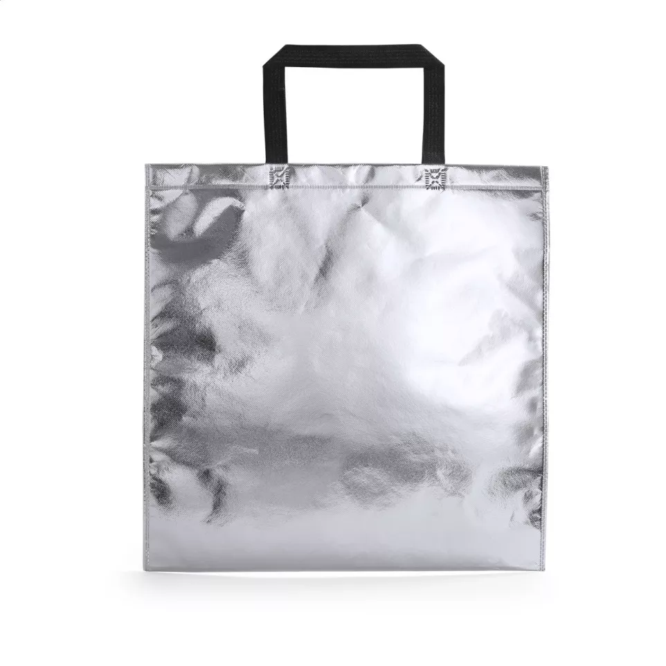 Metalot silver  shopping bag 