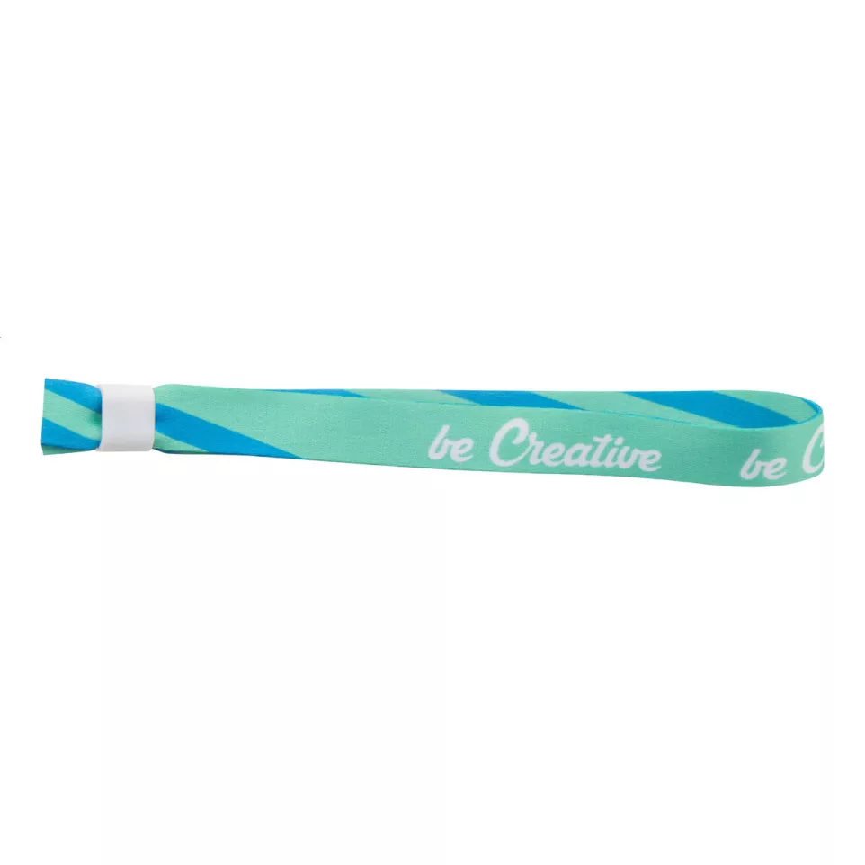 SuboWrist wit  custom festival bandjes  